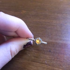 Pandora birthstone ring